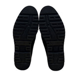Franco Sarto Black Suede With Tassels & Stacked Sole Womens Loafers Size 7.5M