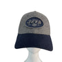 New Era EK Collection NY Jets NFL Wool Blend Baseball Cap Gray & Navy New Size S