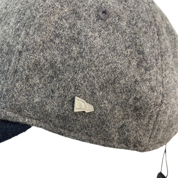 New Era EK Collection NY Jets NFL Wool Blend Baseball Cap Gray & Navy New Size S