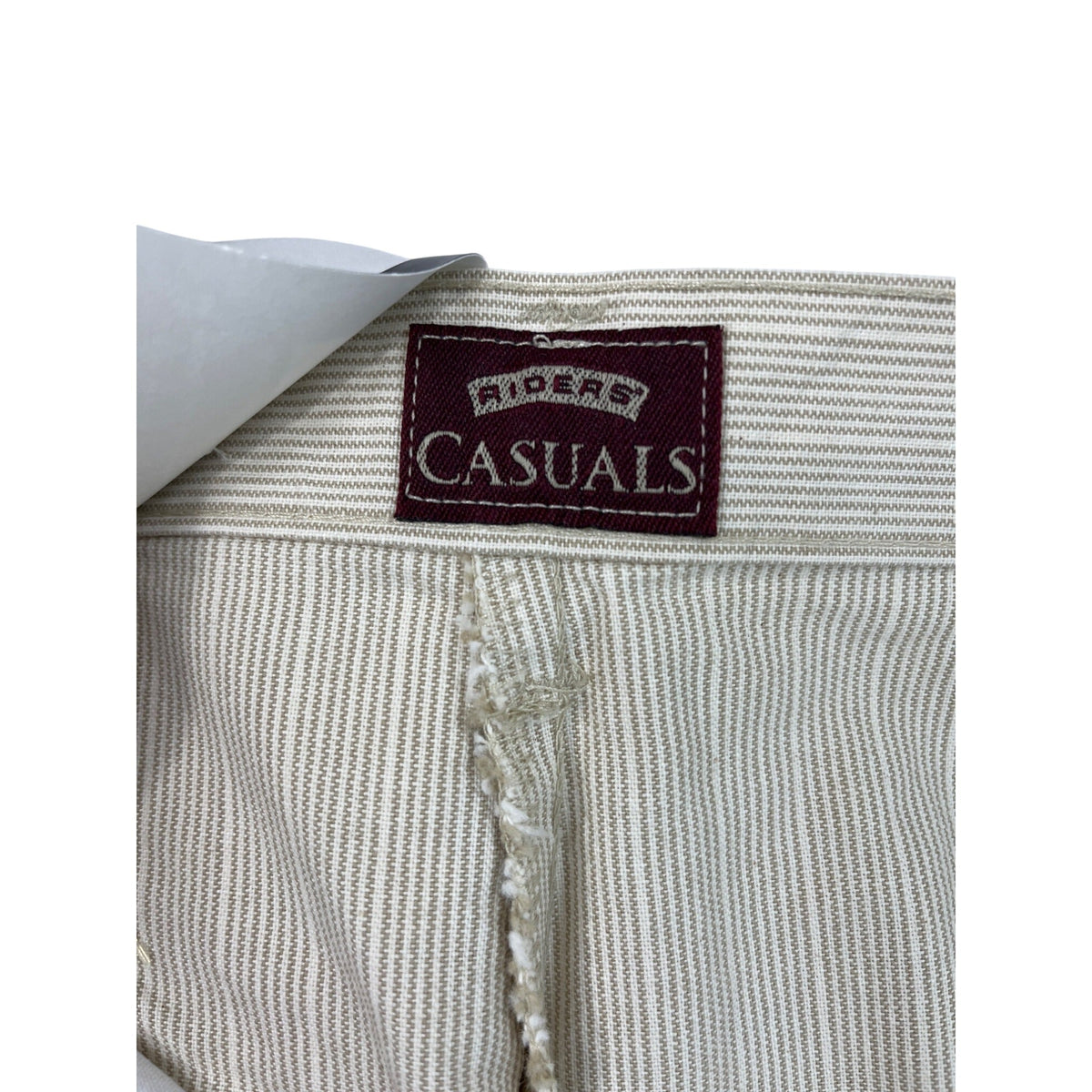 Riders By Lee Casuals Beige Pants Womens Straight-Leg Classic Fit Size 10-P- New
