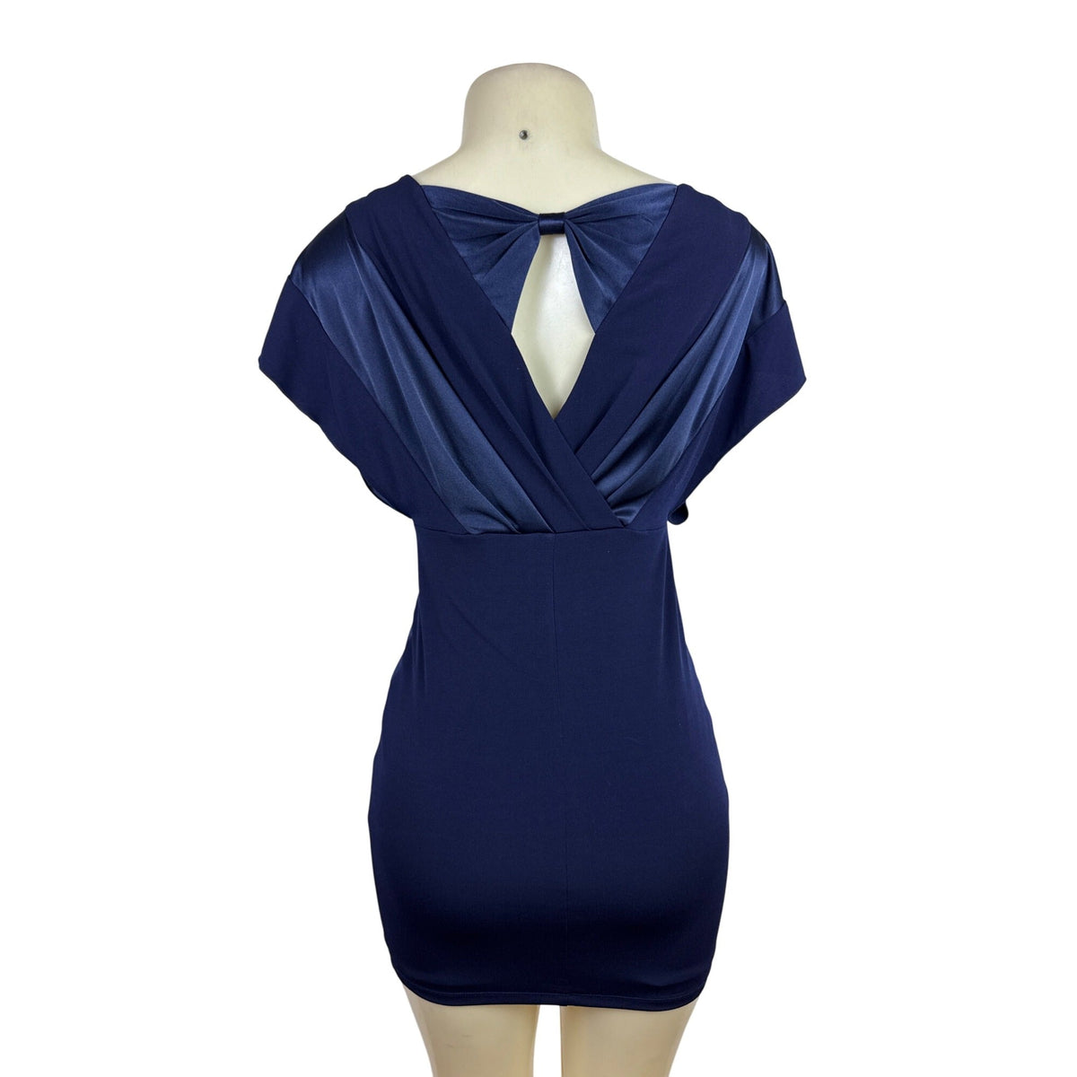 Sweet Storm Womens Navy Blue Bodycon Mini Dress Size S