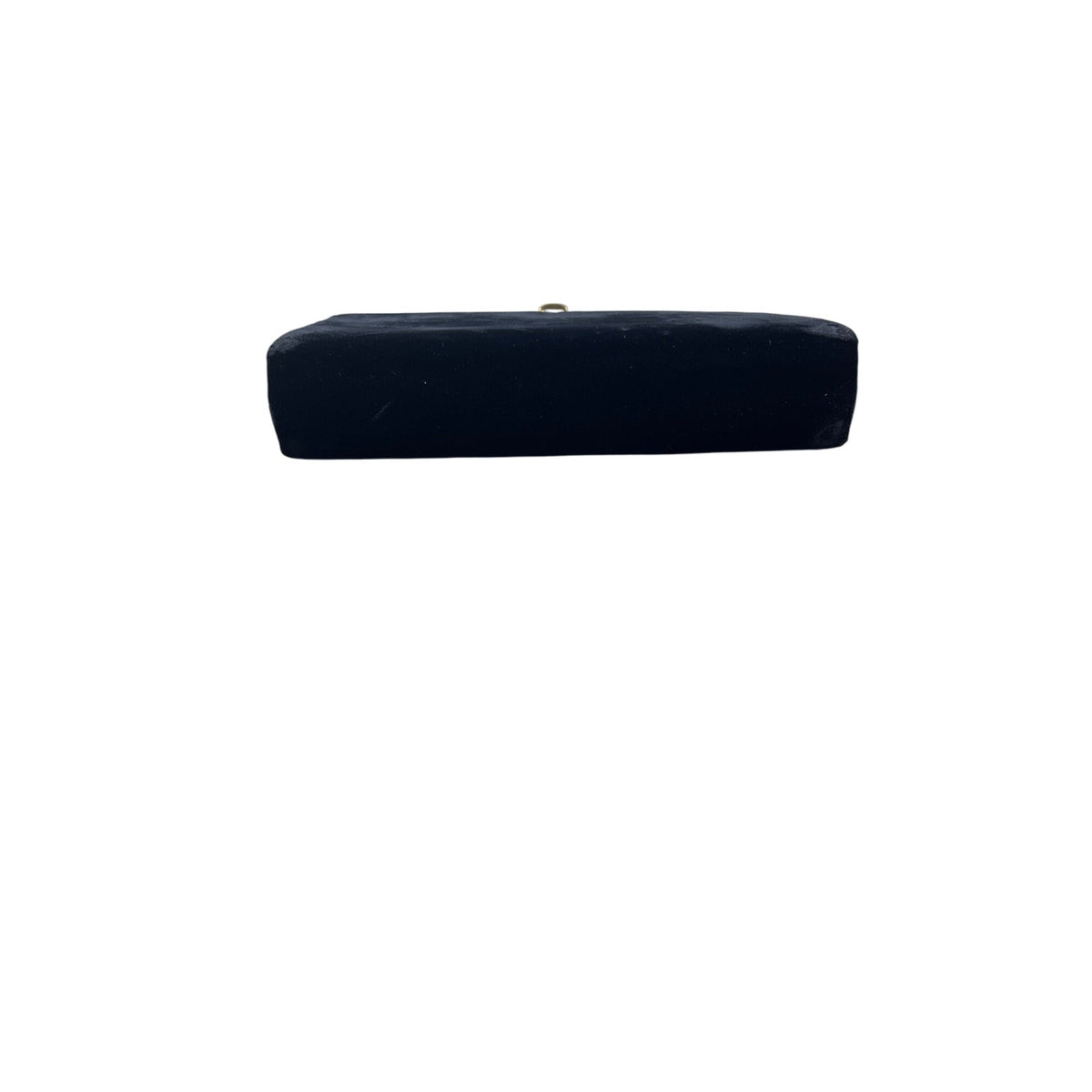 Land Bags By Edward Women's Black Velvet Mother Of Pearl Evening Clutch Size S