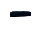 Land Bags By Edward Women's Black Velvet Mother Of Pearl Evening Clutch Size S