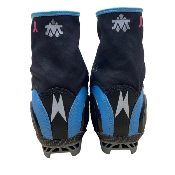 Madshus Metis RPC Womens Black & Blue Nordic Style Cross-Country Ski Boots Sz 7