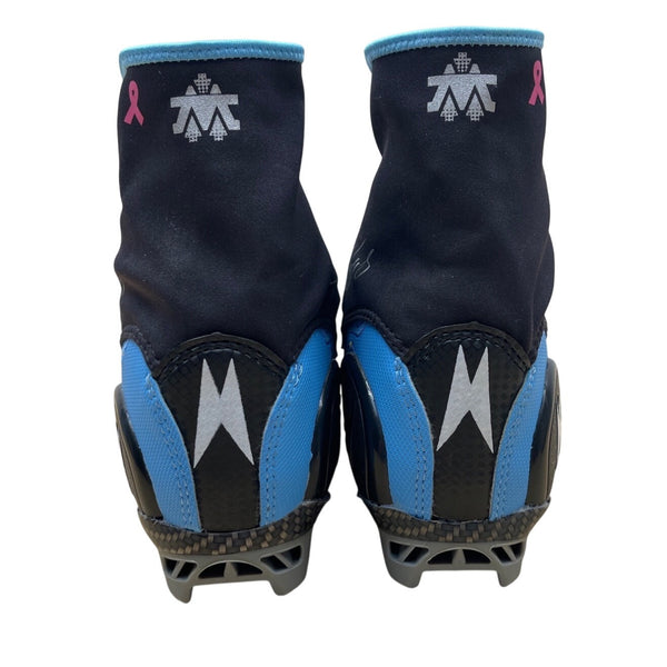 Madshus Metis RPC Womens Black & Blue Nordic Style Cross-Country Ski Boots Sz 7