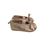 H&M Toddler Ballet Flats Metallic Pink Bow Accent Size 18/19 NWOT