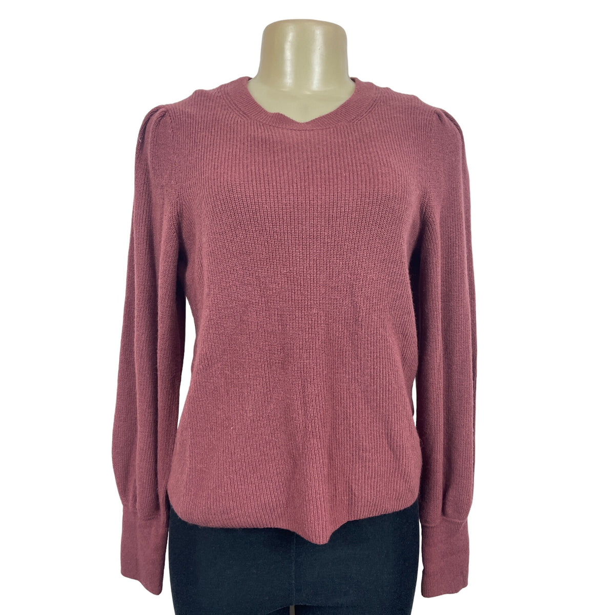 Madewell Women's Dark Red Pullover Sweater Size M