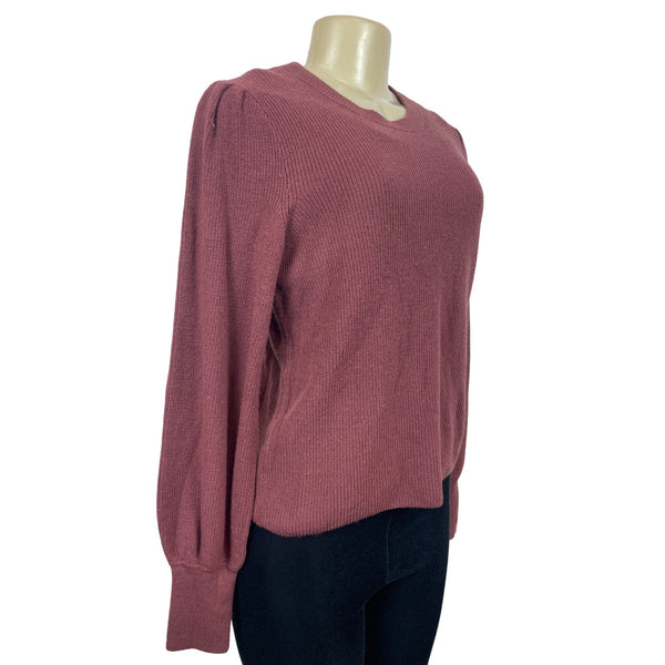 Madewell Women's Dark Red Pullover Sweater Size M