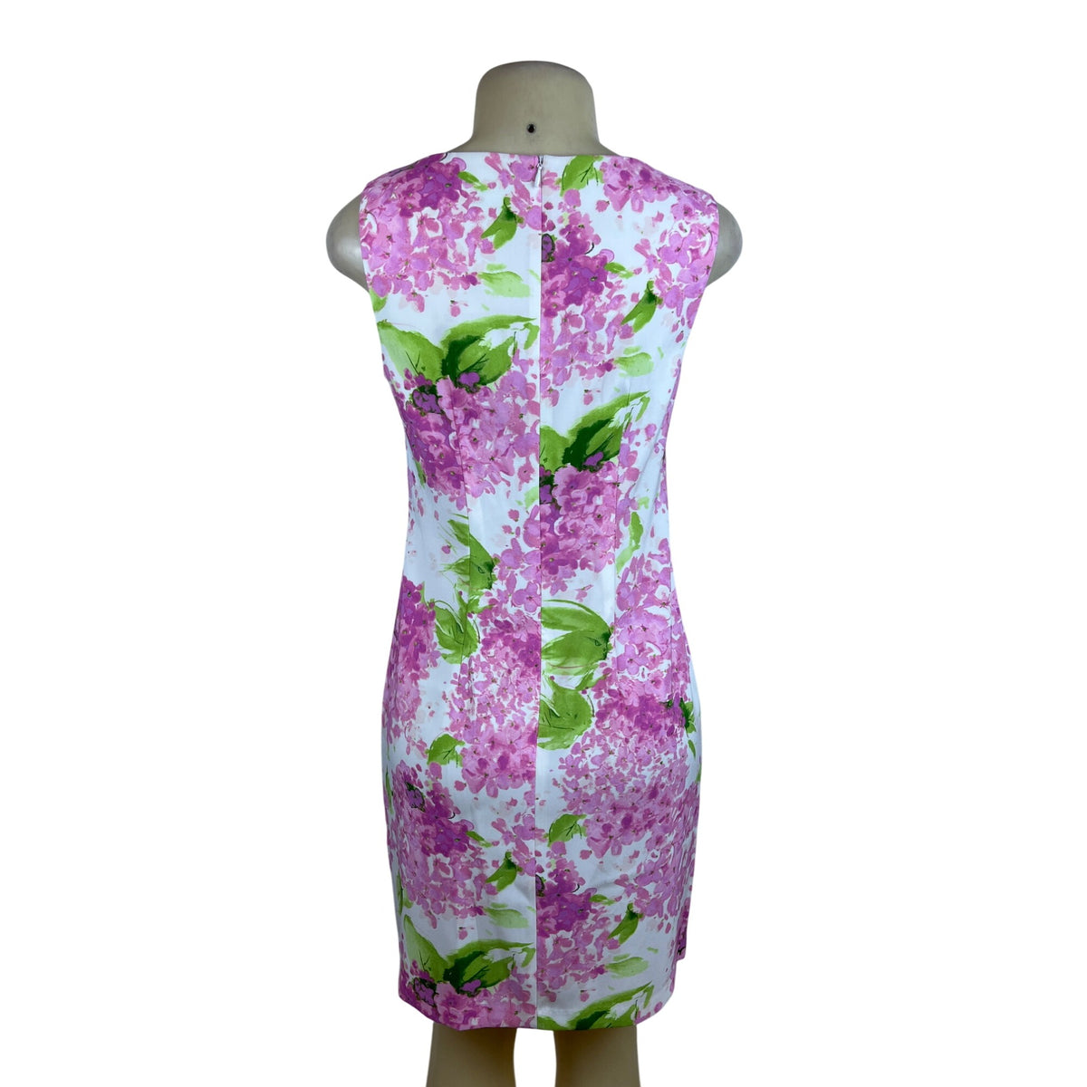 Alyx Womens Floral Print Dress Sleeveless Bright Pink & Green Size 2 - New