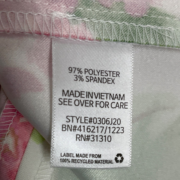 Alyx Womens Floral Print Dress Sleeveless Bright Pink & Green Size 2 - New