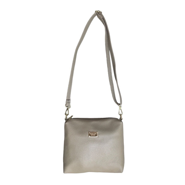 Michael Kors Women's Tan Golden Hardware Shoulder Tote Bag Sz S