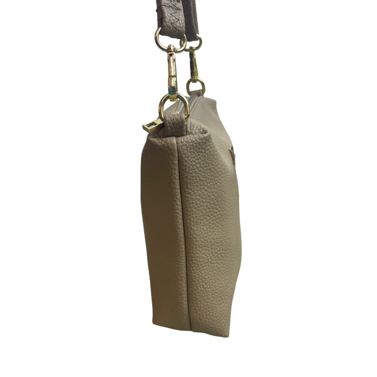 Michael Kors Women's Tan Golden Hardware Shoulder Tote Bag Sz S