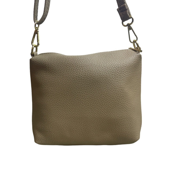 Michael Kors Women's Tan Golden Hardware Shoulder Tote Bag Sz S