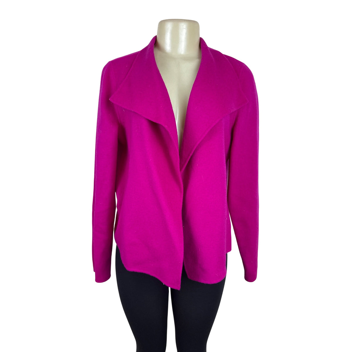 Talbots Women's Pink Open Front Jacket Size M