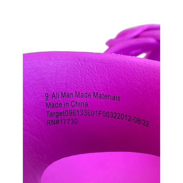 Target Womens Pink Slip-On Sandals Size 9 Adjustable Double Strap Lightweight Durable