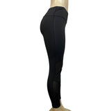 Lotus Leggings Women's Black Stretchable Leggings Sz L- New