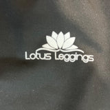 Lotus Leggings Women's Black Stretchable Leggings Sz L- New