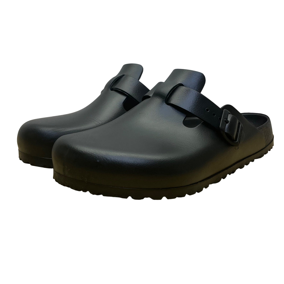 Birkenstock Black EVA Lightweight Comfort Footbed Boston Slip-On Clogs Size 12M