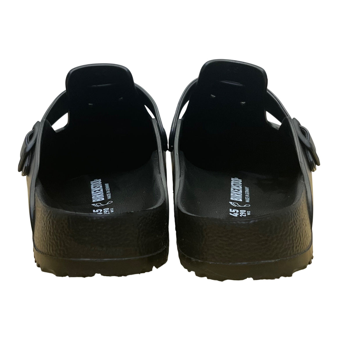 Birkenstock Black EVA Lightweight Comfort Footbed Boston Slip-On Clogs Size 12M