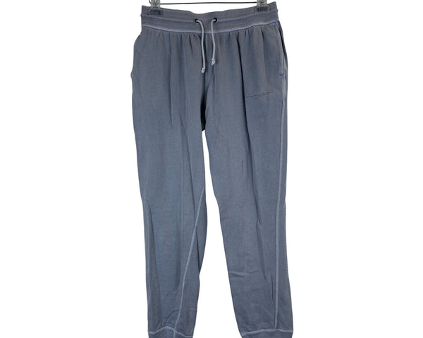 Champion Mens Gray Cotton Jogger Sweatpants Athletic Drawstring Loungewear Size L
