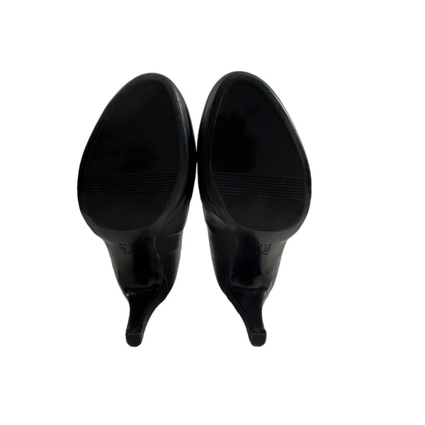 Naturalizer Women's Black Prudence Round Toe Heels Sz 5.5