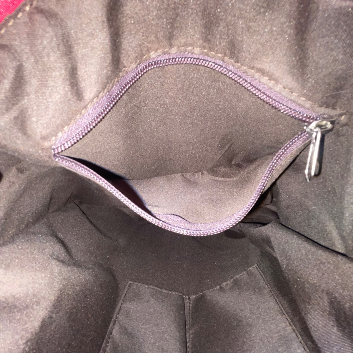 Kaukko Women’s Purple Canvas With Cat Design & Side Adjustable Straps Tote Bag