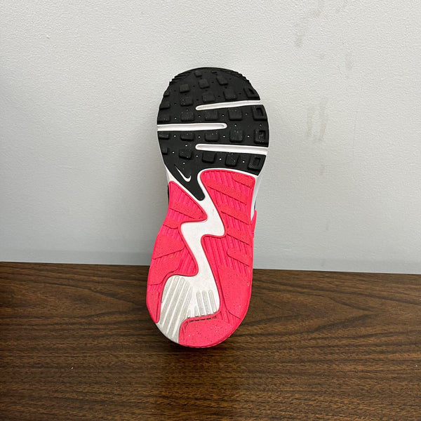 Nike Mens White/Black/Pink Athletic Lace-Up Air Max Sneakers Size Nike Mens White/Black/Pink Athletic Lace-Up Air Max Sneakers Size