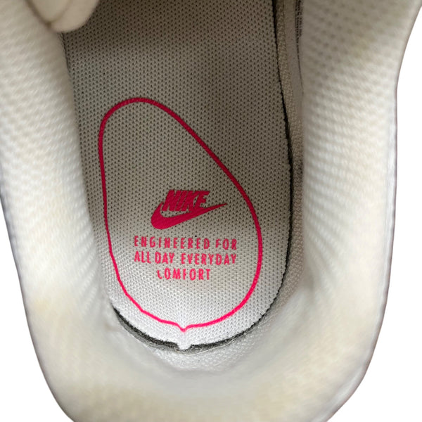 Nike Mens White/Black/Pink Athletic Lace-Up Air Max Sneakers Size Nike Mens White/Black/Pink Athletic Lace-Up Air Max Sneakers Size