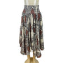 Anthropologie Women’s Multicolor Smocked Waist Soft Midi Skirt Size XS
