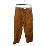 Old Navy Women’s Brown Cotton High-Rise Straight-Leg Pants Size 6 Durable Stylish