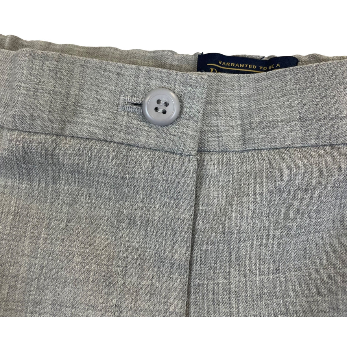 Pendleton Womens Gray Wool Blend Pants Petite 10 Stretch Workwear Flat Front