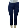 Banana Republic Women Navy Stretch Denim Capri Jeans Cropped Pants Sz 10 Petite