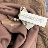 Blankncy Mens Brown Taupe Button-Up Jacket Sz L - New