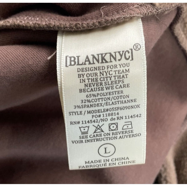 Blankncy Mens Brown Taupe Button-Up Jacket Sz L - New