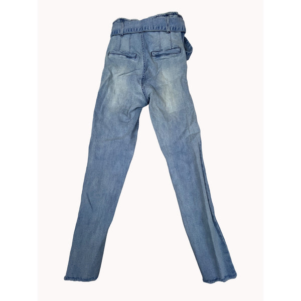 Fashion Nova Women's Belted High Waist Denim Jeans Size 3