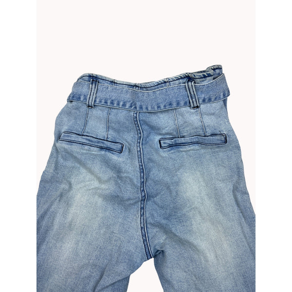 Fashion Nova Women's Belted High Waist Denim Jeans Size 3