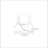 Tempt Me Black Adjustable Straps Padded Cups Women Halter Bikini Top Sz M - New