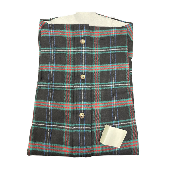 Claybrooke Outdoors Men Medium Flannel Long Sleeve Shirt Plaid Button-Down - New