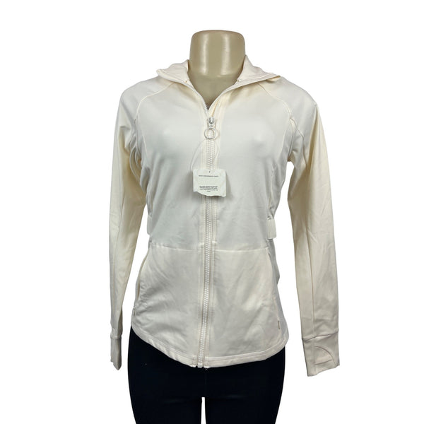 Fabletics Women's Beige Running Jacket Sz XS - NWT