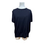 Lands End Women’s Black Short Sleeve Sweater Size XL - New