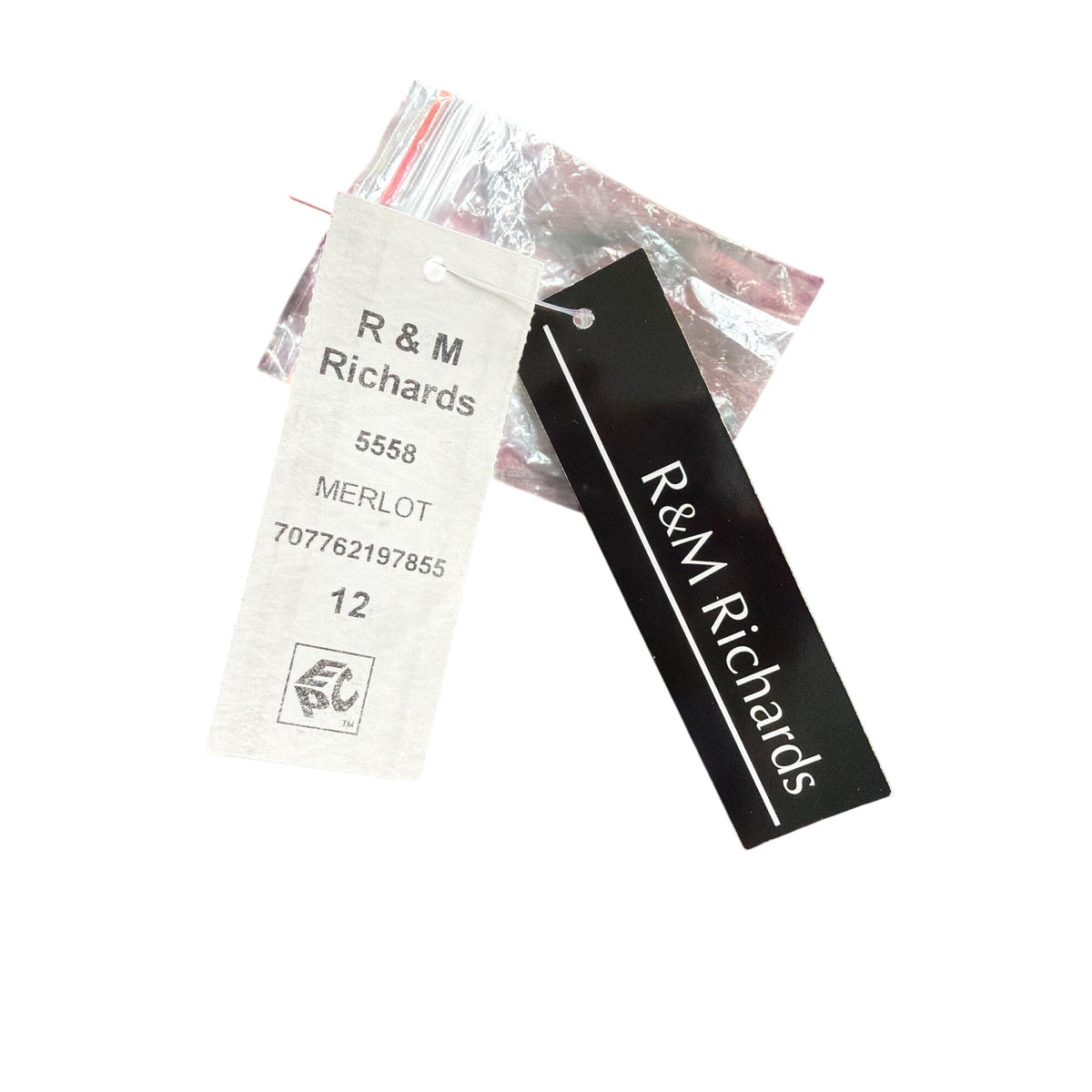 R&M Richards Womens Burgundy Lace 2-Piece Dress & Jacket Beaded Neckline Size 12