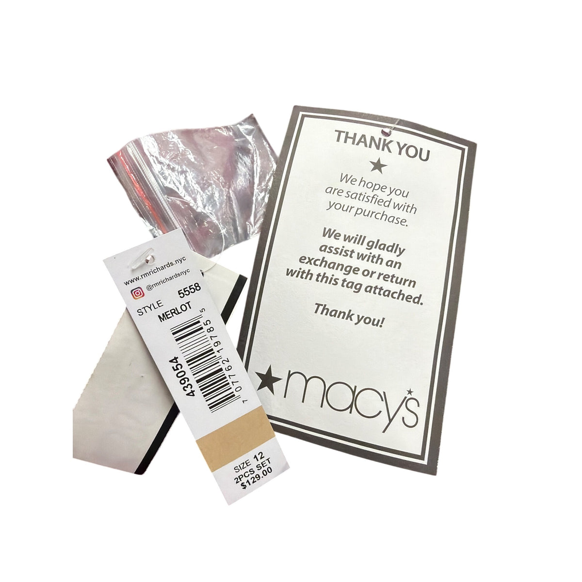 R&M Richards Womens Burgundy Lace 2-Piece Dress & Jacket Beaded Neckline Size 12