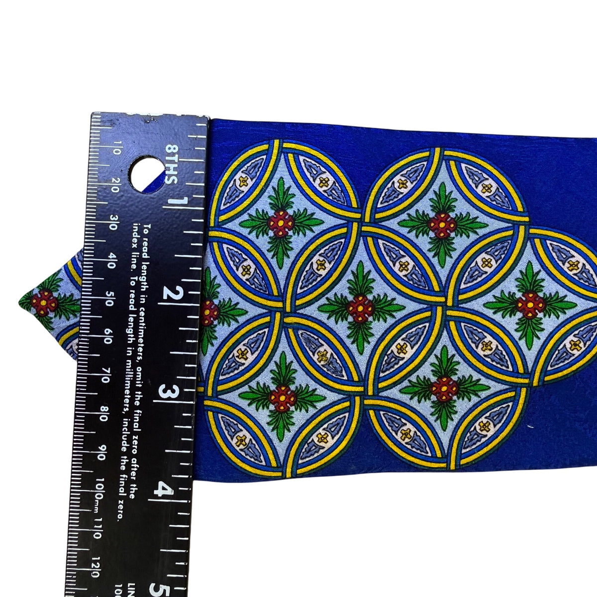 Rush Limbaugh No Boudaries Collections Blue Silk Tie Geometric Designer