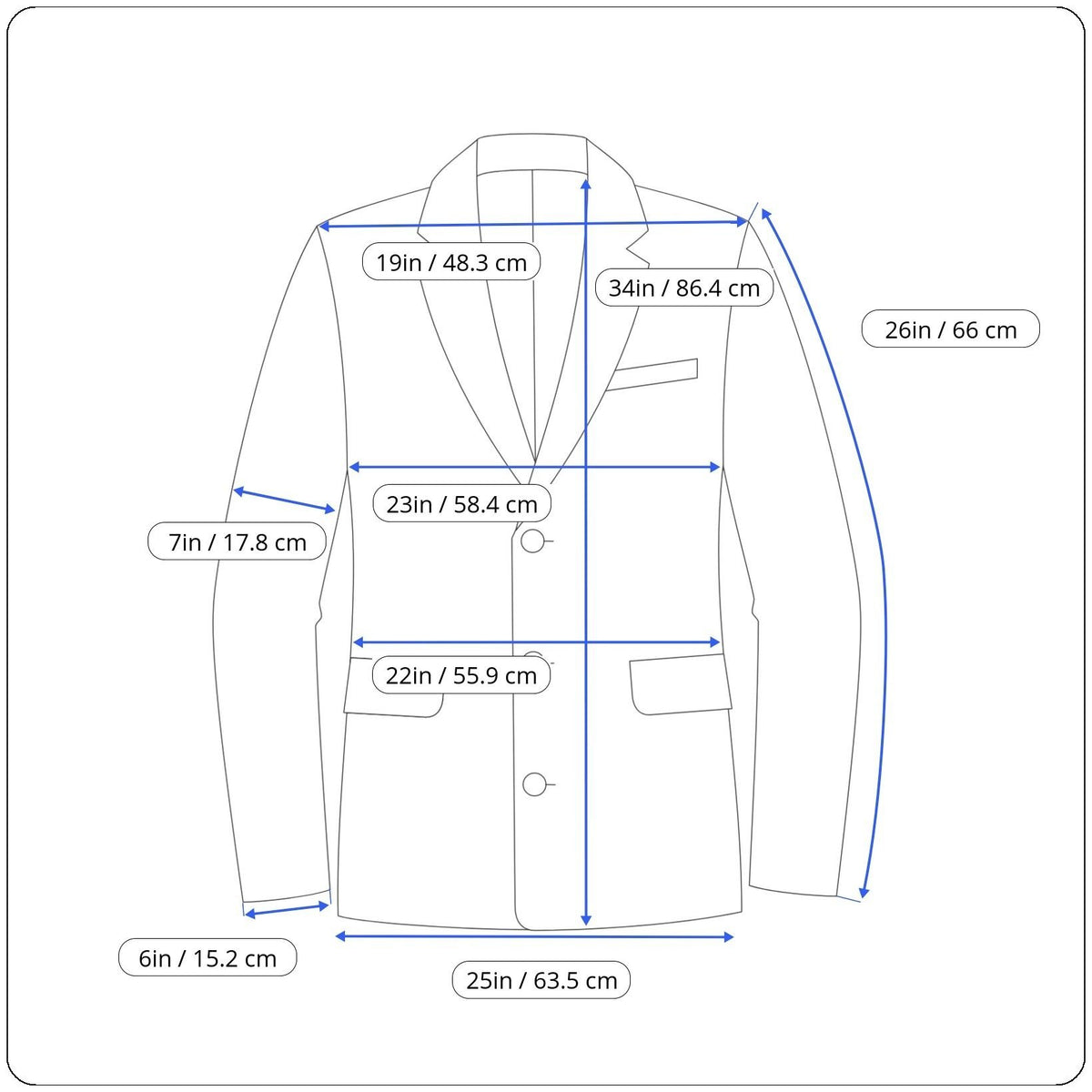 Michael Kors Mens Blue Plaid Polyester Rayon Blazer Jacket 44L 2-Button