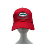 Ouray Men's Red New Orleans Yard Gator Dad  Baseball Cap One Size