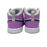 Nike Air Jordan 1Mid ALT TD 'Barely Grape' Infant Purple Sz 6C