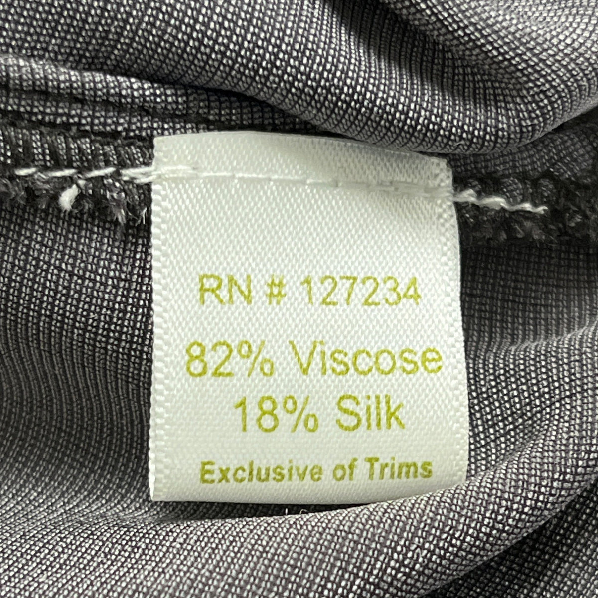 Garnet Hill Womens Grey Blouse With Sequin Neckline Size 04 Tunic Style