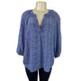 Joie Blue & White Polka Dot Blouse Women’s