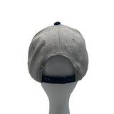 Disney Kid's Grey And Blue Stitch Pineapple Canvas Baseball Cap