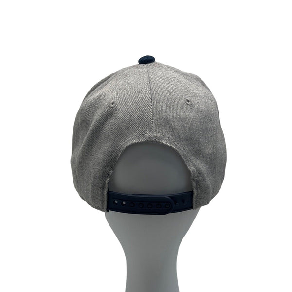 Disney Kid's Grey And Blue Stitch Pineapple Canvas Baseball Cap